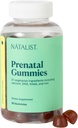 NATALIST는 매일 임신 & 임신 공식 여자의 Multivitamins + Algae에서 DHA Omega-3를 위한 전염성 Gummies - 혼합 Berry, 채식주의자, 글루텐 자유로운, 비 GMO - 90 조사