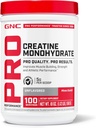 여자 & 남자를 위한 GNC 직업적인 성과 크레아틴 Monohydrate 분말, 서빙 당 5g 크레아틴, 근육 건물, 에너지 생산, 내구시간, 성과, 100 서빙