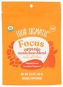 4 Sigmatic Focus Blend 7 Superfoods Adaptogen Blend Mix with Lion's Mane, Cordyceps, Rhodiola, Bacopa & Mucuna | 생산력 및 크리에이티브 지원 | Decaf & Dissolves easy | 30 서빙
