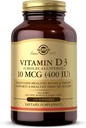 Solgar 비타민 D3 (Cholecalciferol) 10 MCG (400 IU), 250 Softgels - 건강한 뼈 & 치아 유지 - 면역 체계 지원 - 비 GMO, 글루텐 무료, 낙농장 무료 - 250 서빙