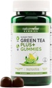 NatureWise Green Tea Gummies - Keto, Sugar Free - 여성 및 남성을위한 피트니스 목표 - 500mg Green Tea + Raspberry Ketones, Garcinia Cambogia - Vegan, 글루텐 없음 - 60 Count[1-Month Supply]