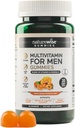 NatureWise Multivitamin for Men, Gummies Peach Mango 풍미, 미네랄 및 비타민 A, C, D, E, B6 및 B12, 채식주의, Soy-Free, Non-GMO, 60 Count[1-Month 공급]