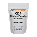 Citicoline 분말, CDP Choline 분말은 Scoop, Non-GMO, 기억과 학습 (100개 그램)를 위한 Cognitive 보충교재로 순수한 분말