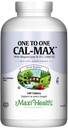 Maxi 건강 비타민 D3 (1000 IU)와 마그네슘 (500 mg)를 가진 500 mg 칼슘 보충교재 - 남자와 여자를 위한 뼈, 이 및 합동 지원 - 240의 정제