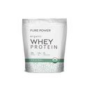 Mercola 순수한 힘 유기 Whey 단백질 - 20 g 단백질 - 지원 근육 성장 & 에너지 - 잔디 먹이는 Whey 농축물 - 15의 서빙 (20.60 oz) - 본래