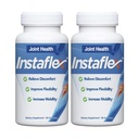 Instaflex 합동 지원 보충교재 - Glucosamine, MSM, 백색 Willow, Turmeric, Ginger, Cayenne, Hyaluronic 산 - 180의 캡슐의 임상으로 장식한 합동 기복 혼합