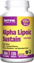 Jarrow 공식 알파 Lipoic는 300의 가치 크기, 300 Mg, 120의 얼룩 정제 ( 3- 팩)를 포함합니다