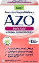 AZO Boric 산 여자를 위한 좌약, 도움 지원 냄새 통제와 임상으로 장식된 붕산, 비 GMO, 30 조사를 가진 균형 질 PH