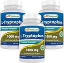 최고의 자연 L-Tryptophan 1000 mg 60 정제 (60 개)