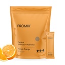 ProMix Nutrition Debloat Prebiotics와 Baobab와 Probiotics - 비타민 C, Bloating Relief, 면역 지원 - 오렌지 - 30 서빙 (30 포장)