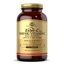Solgar Ester-C Plus 1000 mg 비타민 C (Ascorbate Complex) - 180 정제 - Gentle & Non Acidic - 상부 호흡 건강 지원 - Non-GMO, 글루텐 - 무료 180 서빙