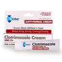 지구 Clotrimazole 항진균성 크림 1% USP (1개 oz), 반대로 곰팡이 처리, 구부리고는, 구부리고는, 구부리고는 및 간격을 두기, Jock Itch, Ringworm 및 더 많은 것