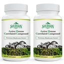 활동적인 Hexose Correlated 화합물 1500 mg 보충교재, 자연적인 8 버섯 추출물 보충교재, 면역 체계, 간결 기능, 자연적인 살인자 및 T 세포 활동, 180 Veggie 캡슐