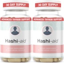 IBDassistTM Hashi Aid Thyroid Support for Women & Men - Hashimoto의 질병 및 Hypothyroidism * - Ashwagandha, Selenium, 아연, 필수 비타민 및 기타 - 30 캡슐 (2 팩)