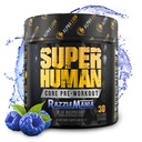 ALPHA LION Core Pre Workout w/Creatine for Performance, Beta Alanine for muscle, Powder, L-Citrulline for Pump & Tri-Source Caffeine for Sustained Energy (30 서빙, 블루 라즈베리 맛)