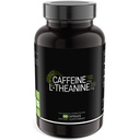 SYMNUTRITION Caffeine 100mg, L-Theanine 200mg - 120 카운트 (V-Capsules) / 120 서빙 : 미국 CGMP-Registered 시설에서 제조; Vegan & 글루텐 무료