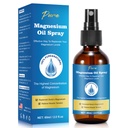 순수한 마그네슘 기름 살포, 마그네슘 살포, 발, 마그네슘 유리병, 2개 fl oz/60ml를 위한 마그네슘 기름, 흡수하고 사용하게 쉬운