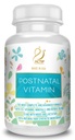 ACTIF Postnatal Vitamin with 25+ Organic Vitamins and Organic Herbs, Nursing and Lactation Supplement, 지원 아기의 뇌 개발, 비 GMO, 미국에서 만든, 90 조사