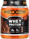바디 요새 100 % Whey, 프리미엄 단백질 분말, 초콜릿 땅콩 버터, 1.78lbs (포장 월병)