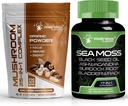 WELLNESS LABSRX 버섯 분말 2000mg - 아일랜드어 Sea Moss 캡슐
