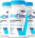 NutraRize (3 팩 ViraFlexx for Men, Pro 캡슐, 남성 성능 지원 500mg, 전반적인 건강을 지원하기 위해 모든 천연 다이어트 보충, Vira Flexx 리뷰 (180 캡슐)