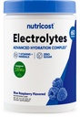 Nutricost Electrolyte Complex Powder (60 인분, 블루 라즈베리) - Hydration Supplement Drink Mix with Vitamins and Minerals