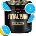 REDCON1 Total War Pre Workout, Blue Lemonade - Endurance, Alertness, Pump Boosting Citrulline Malate & Beta Alanine - 빠른 행동, Caffeinated Preworkout for Men & Women (15 서빙)