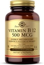 Solgar 비타민 B12 500 mcg, 250 식물성 캡슐 - 에너지 대사 - 신경 시스템 지원 - 심장 건강을 촉진 - 비 GMO, 비건, 글루텐 무료, 낙농장 무료, 고셔, 할랄 - 250 서빙