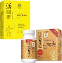 비타 녹색 합동 건강 캡슐 & Reishi 버섯 Lingzhi 뭉치