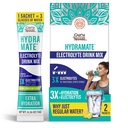 GuruNanda Hydramate Hydration 지원 음료 혼합 - 탈수, 운동 및 에너지를위한 전해질 분말 패킷 - 추가 감미료, 비 GMO, 천연 레몬 라임 풍미 - 2 개 (각 0.56 oz)