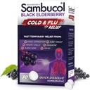 Sambucol 감기와 불 구호 정제 - Homeopathic 찬 약, 성인, 감기를 위한 까만 Elderberry, 아연 Remedy - 30 조사