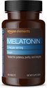 성분 Melatonin 3mg의 경우 수면 부족, Vegan, Unflavored, 260 정제, 8 개월 공급 (포장은 다를 수 있습니다)