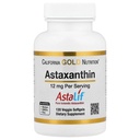 캘리포니아 골드 영양 Astaxanthin, 산화 Carotenoid, AstaLif 순수한 아이슬란드 생물 활성 99 % Isomer, 12 mg, 120 Veggie Softgels