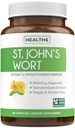 St John 's Wort 캡슐 - 강력하고 유력한 Saint John 's Wort Extract & Whole Herb Complex 매일 무드 지원을위한 900mcg Hypericin에 표준화 된 - Vegan Non-GMO 및 Lab Verified (60 모자)
