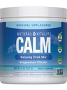 NATURAL VITALITY 본래 Calm 마그네슘 음료 혼합, 8개 OZ