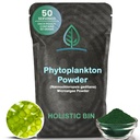 Holistic Bin Marine Phytoplankton Powder – Nordic Green Water Farm에서 지속 가능한 Cultivated – Nutrient-Dense Omega-3 Superfood – Amino Acid, Chlorophyll, Vitamins & Trace Minerals의 풍부한 – 50 그램