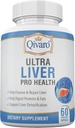 Ultra Liver Pro Health - 우유 이틀 씨앗, Artichoke Extract & Dandelion Leaf Extract - 산화 및 해독 지원 - 60 식물성 캡슐