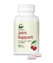 Sur Joint Support FruiteX-B Tart Cherry Capsules - Vegan Fast-Acting Relief for Better Joint Comfort and Mobility - 전체 Tart Cherry 및 칼슘 Fructoborate, 근육 회복 (120 캡슐)