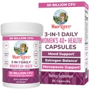 MaryRuth Organics 3-in-1 Daily Health 40 + Probiotics for Women | 임상 시험 | 여성을위한 에스트로겐 보충 | 50 억 CFU | 알레르기 무료 | 30 ct