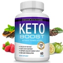 Keto Boost 다이어트 알약 Ketosis 보충교재 - 자연적인 Exogenous Keto 공식 지원 에너지 & 초점, Ketogenic 다이어트를 위한 진보된 Ketone, Keto 다이어트 알약, 남자 여자를 위해