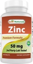 아연 Gluconate 50mg 240 정제로 최고의 천연 아연 보충 - Immune 지원
