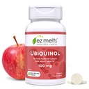 EZ 용해 Dissolvable Ubiquinol 100mg의 CoQ10의 활동적인 모양, 남자 & 여자를 위한 심장 건강 보충교재, 설탕 자유로운, 2 달 공급 - 1 팩