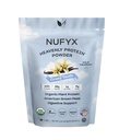 NUFYX® • Heavenly Protein® 파우더 • 세계 100 % 유기농 미국 Grown Peas • Vegan • 글루텐 무료 • 낮은 캐비넷 (Creamy Vanilla, 40 Scoops)