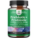 Prebiotics and Probiotics Gut Health Supplement - 슈퍼 포텐트 다이제스트 건강 Acidophilus Probiotics with Men and Womens Probiotics and Prebiotics for Colon Digestive Support and Immunity