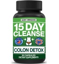 15 Day Cleanse | 콜로라도 드톡스(콜로라도 드톡스) Detoxify & Boost Energy의 30 알약 | Extra-Strength Senna Leaf Supplements | 일부 사람들에게 강한.