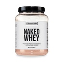NAKED Strawberry Whey Protein Powder, 3 가지 성분, 25g Grass Fed Whey Protein Powder, Aid Muscle Growth & Recovery - 24 서빙