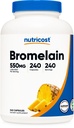 Nutricost Bromelain 캡슐 (240 캡슐) - 봉사 당 550 MG, Vegan, Non-GMO, GMP 고분고분한