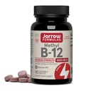 Jarrow 공식 비타민 B12 5000 mcg - 세포 에너지와 뇌 건강을 위한 최대 힘, 90 체리 Chewable 정제, B12 비타민 5000 mcg