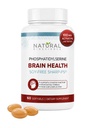 Soy Free Phosphatidylserine 100mg Softgel - PS 보충교재는 기억, 초점, 문제 해결, Cortisol 통제를 밀어줍니다. 천연 해바라기 레시틴, 특허 샤프 PS-그린. 비 GMO, 60 Softgels