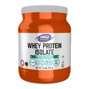 NOW 식품 스포츠 영양, Whey Protein Isolate, 25 g BCAAs, Unflavored Powder, 1.2-Pound